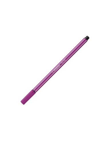 Rotulador stabilo acuarelable pen 68 lila punta gruesa 1mm