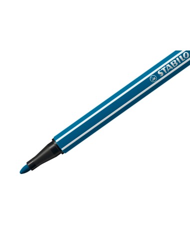 Rotulador stabilo acuarelable pen 68 turquesa punta gruesa 1mm