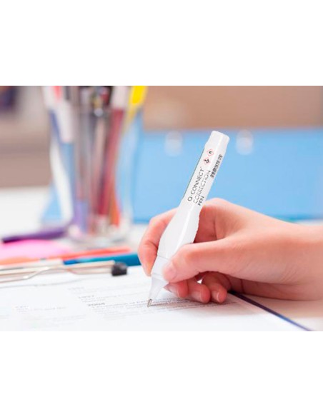 Corrector q connect lapiz con punta metalica 8 ml