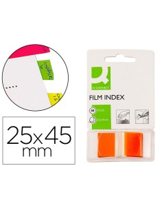 Banderitas separadoras q connect naranjas dispensador de 50 unidades