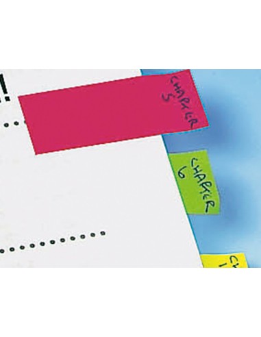 Banderitas separadoras q connect dispensador 4 colores 35 hojas por color