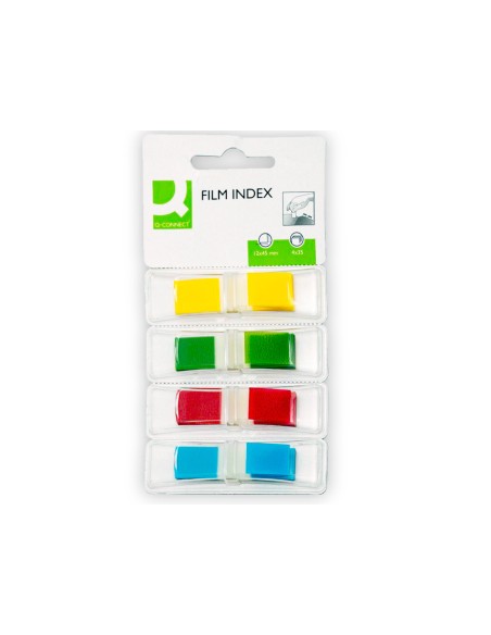 Banderitas separadoras q connect dispensador 4 colores 35 hojas por color