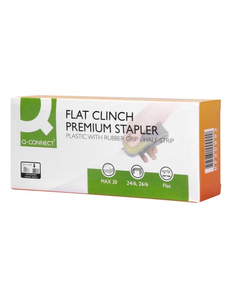 Grapadora q connect kf00992 plastico capacidad 30 hojas