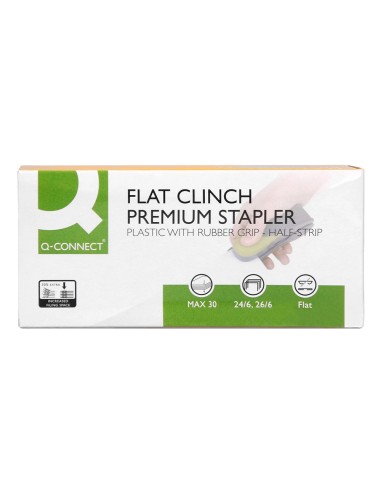 Grapadora q connect kf00992 plastico capacidad 30 hojas