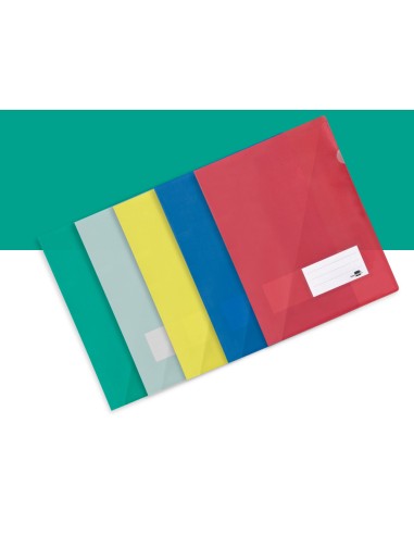 Carpeta liderpapel dossier a4 unero transparente
