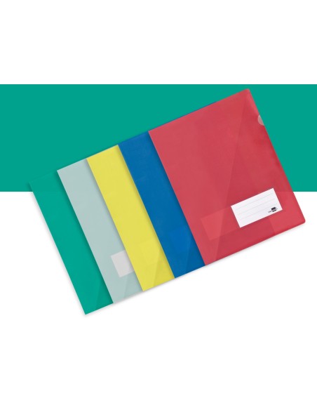 Carpeta liderpapel dossier a4 unero transparente