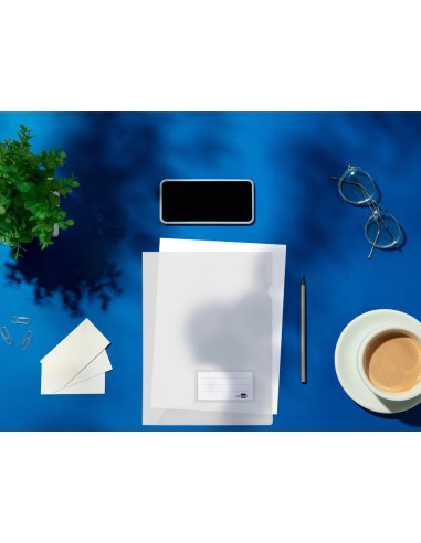 Carpeta liderpapel dossier a4 unero transparente