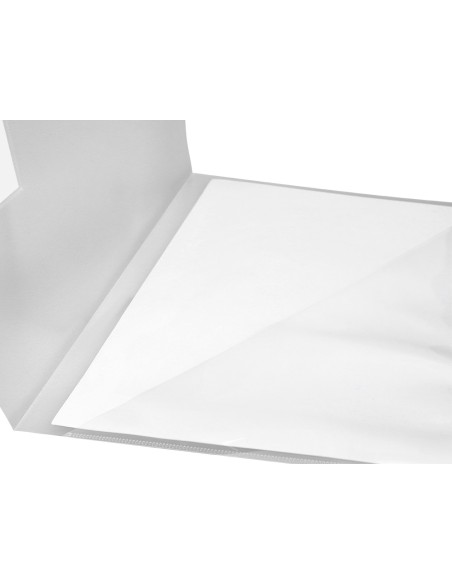 Carpeta liderpapel dossier a4 unero transparente