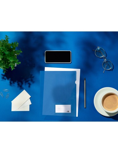Carpeta liderpapel dossier a4 unero azul