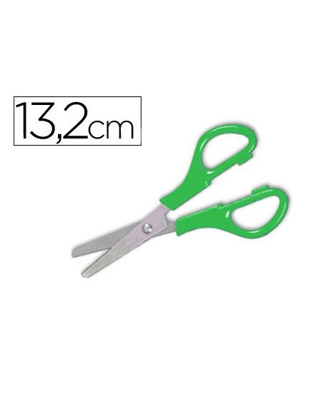 Tijera escolar liderpapel blister de 1 unidad