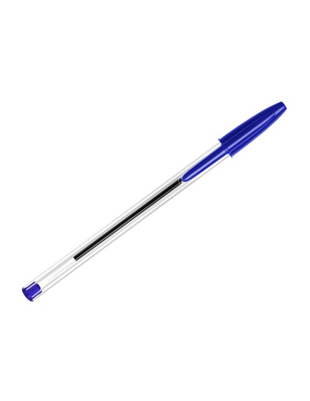Boligrafo bic cristal original bolsa de 5 unidades azules
