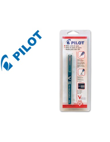 Rotulador pilot v 5 azul blister de 1 unidad