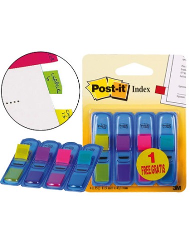 Banderitas senalizadoras post it 31 gratis clipstrip