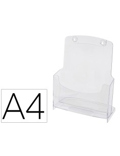 Expositor sobremesa q connect metacrilato din a4 ref5753