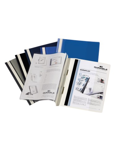 Carpeta duraplus din a4 con fastener azul durable