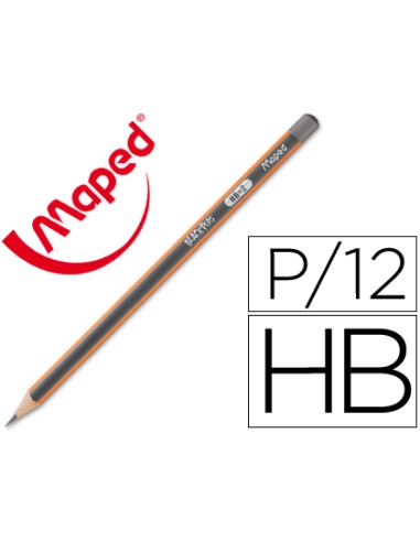 Lapices de grafito maped blackpeps hb