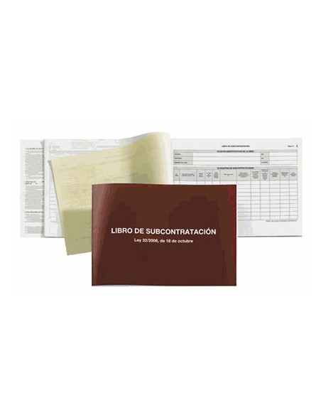 Libro miquelrius subcontratacion folio natural juego de 10 hojas autocopiativas texto euskera Libro miquelrius subcontratacion folio natural juego de 10 hojas autocopiativas texto euskera