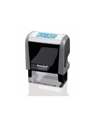 Sello entintado printy 4911 f8 p3 contabilizado almohadilla azul