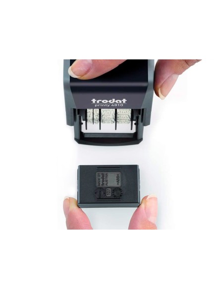 Fechador trodat entintaje automatico 38 mm printy 4810