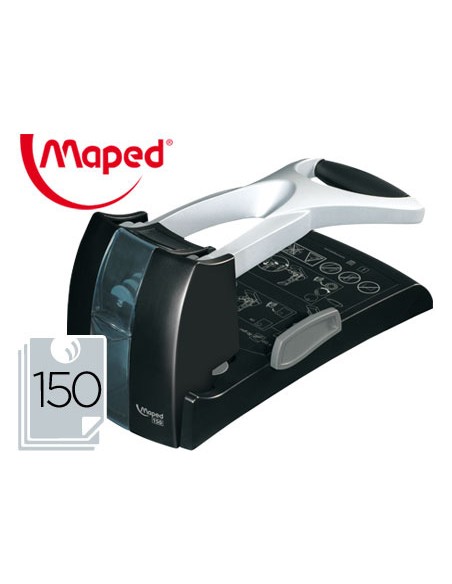 Taladrador maped gran capacidad 150 hojas Taladrador maped gran capacidad 150 hojas