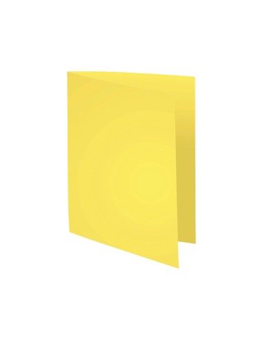 Subcarpeta cartulina reciclada exacompta din a4 amarillo 170 gr
