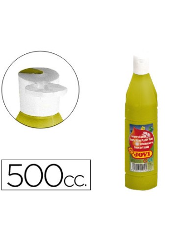 Tempera liquida jovi escolar 500 ml oro