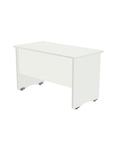 Mesa rocada serie work 180x120 cm derecha acabado aw04 blanco blanco