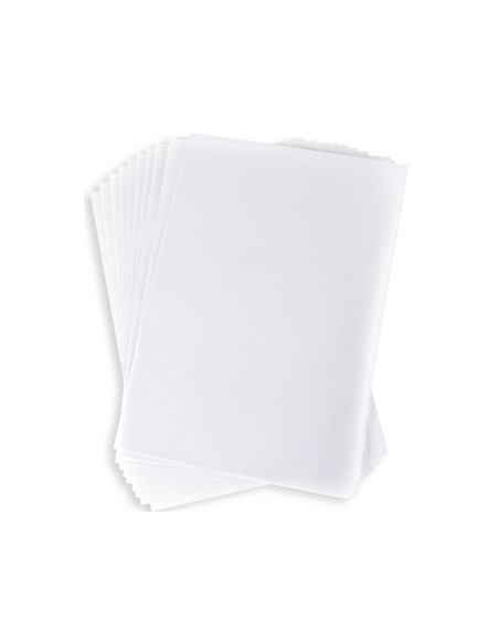 Papel dibujo liderpapel a3 297x420mm 70g m2 vegetal sobre de 12 hojas