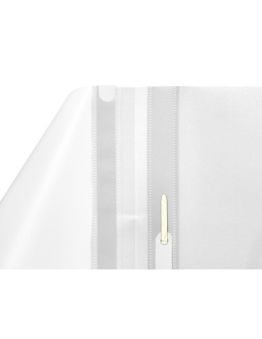 Carpeta dossier fastener plastico q connect din a4 blanco