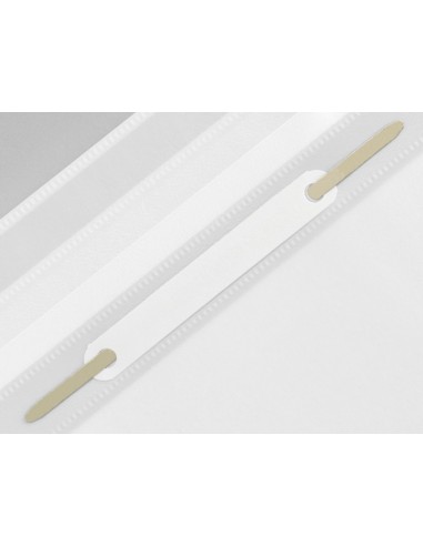 Carpeta dossier fastener plastico q connect din a4 blanco