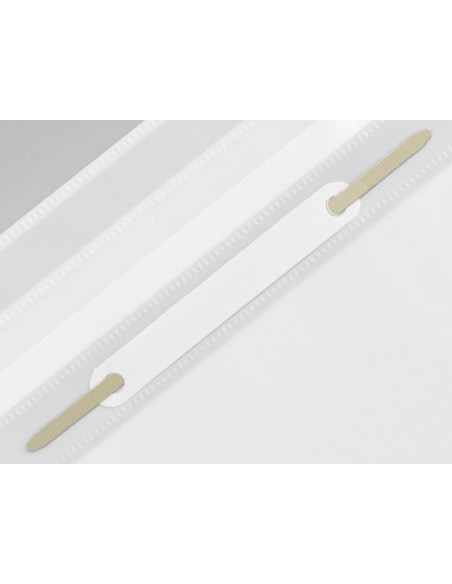 Carpeta dossier fastener plastico q connect din a4 blanco