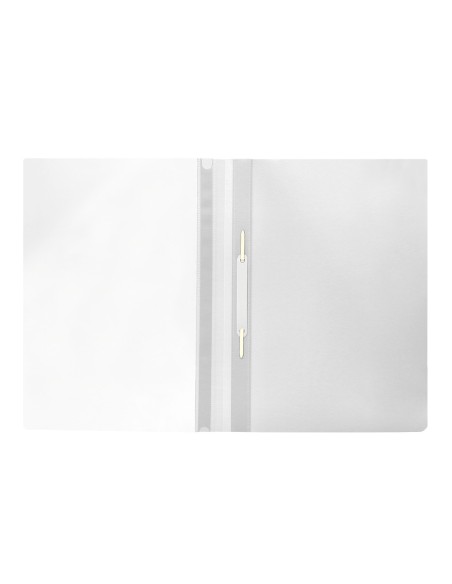 Carpeta dossier fastener plastico q connect din a4 blanco