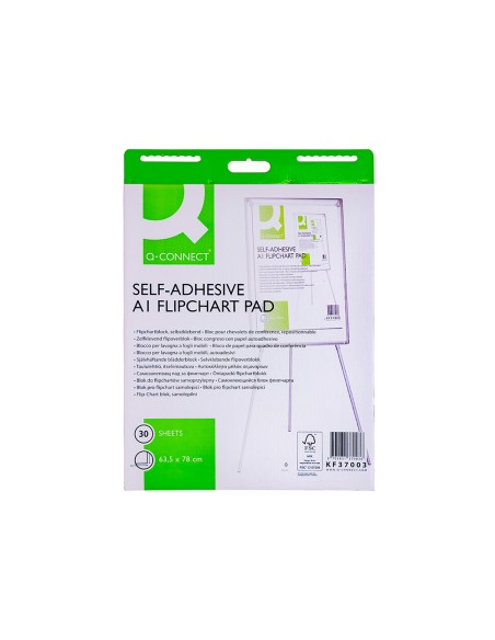 Bloc congreso q connect papel autoadhesivo 635x830 mm 30 hojas 70g m2 Bloc congreso q connect papel autoadhesivo 635x830 mm 30 hojas 70g m2