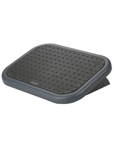 Reposapies ajustable q connect con alfombrilla caucho 450x330x85 mm