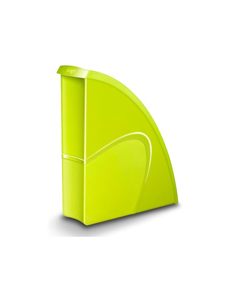 Revistero cep plastico uso vertical horizontal verde 85x270x310 mm
