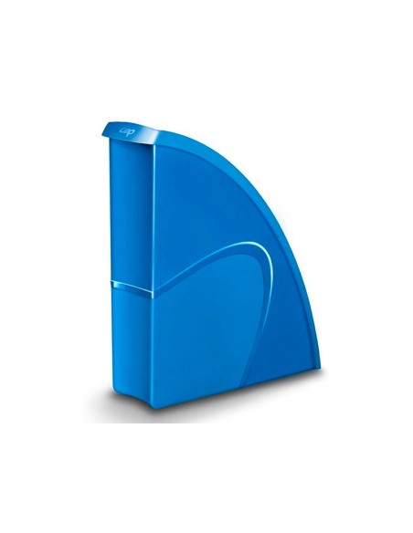 Revistero cep plastico uso vertical horizontal azul 85x270x310 mm