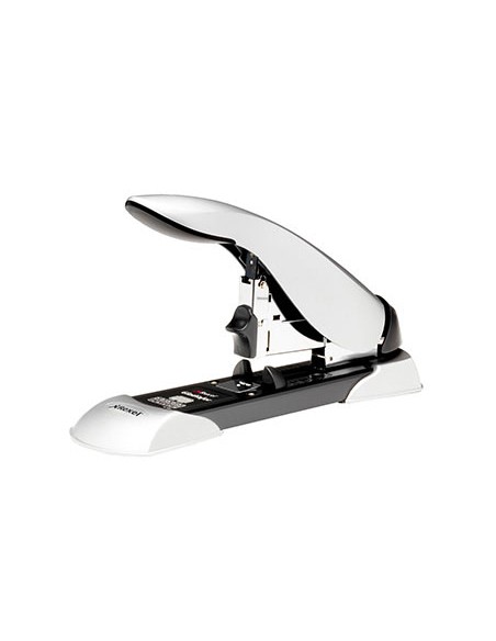 Grapadora rexel gladiator capacidad 160 hojas color plata negro