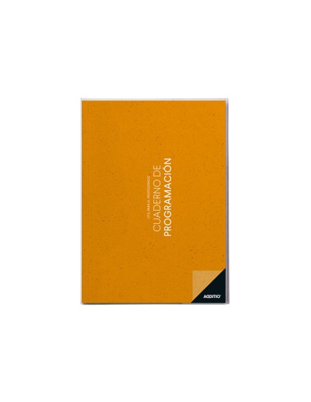 Cuaderno de programacion additio a4 plan mensual y programacion semanal del curso sin fechas