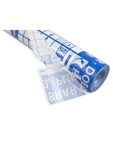 Rollo plastico adhesivo liderpapel 050x3 mt 8o micras forralibros removible