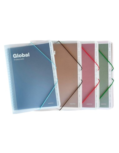 Carpeta global additio a4 con evalucion continua programacion tutoria y reuniones