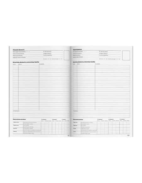 Cuaderno duplex additio a4 evaluacion continua mas tutoria