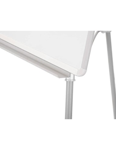 Pizarra blanca q connect con tripode 70x100 cm para convenciones superficie laminada escritura directa