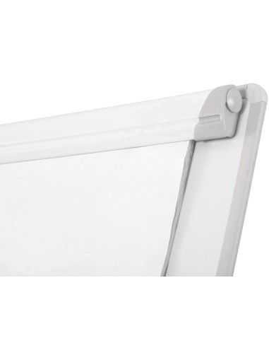 Pizarra blanca q connect con tripode 70x100 cm para convenciones superficie laminada escritura directa