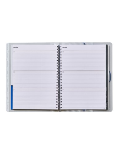 Carpeta global additio a4 con evalucion continua programacion tutoria y reuniones en catalan