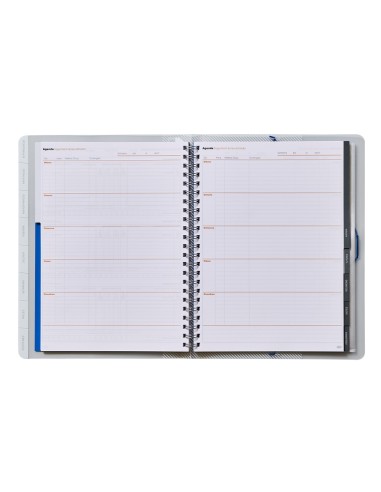 Carpeta global additio a4 con evalucion continua programacion tutoria y reuniones en catalan