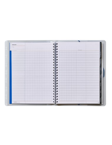 Carpeta global additio a4 con evalucion continua programacion tutoria y reuniones en catalan