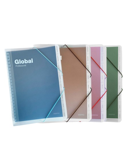 Carpeta global additio a4 con evalucion continua programacion tutoria y reuniones en catalan