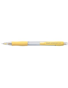 Portaminas pilot super grip amarillo 05 mm sujecion de caucho