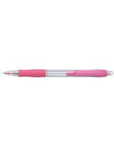 Portaminas pilot super grip rosa 05 mm sujecion de caucho