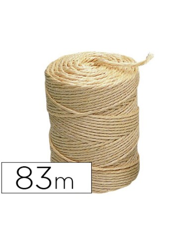 Cuerda sisal 3 cabos liderpapel rollo 1 2 kg